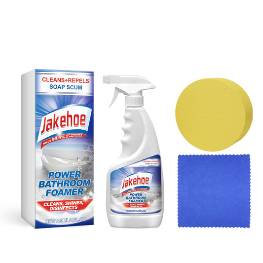 Jakehoe Bathroom Foam Cleaner Toilet, Toilet, Bathtub, Wash Basin, Tile Stain Remover, Descaling Cleaning Spray Home & Garden Health & Beauty Under 10 UniversalMaax https://www.cyberehub.com