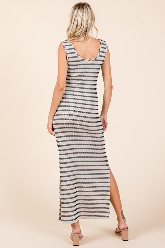 Mittoshop Striped Scoop Neck Sleeveless Maxi Dress Apparel/Dress Dress Mittoshop Ship from USA TikTok Trendsi USPS Walmart Walmart Apparel Trendsi https://www.cyberehub.com