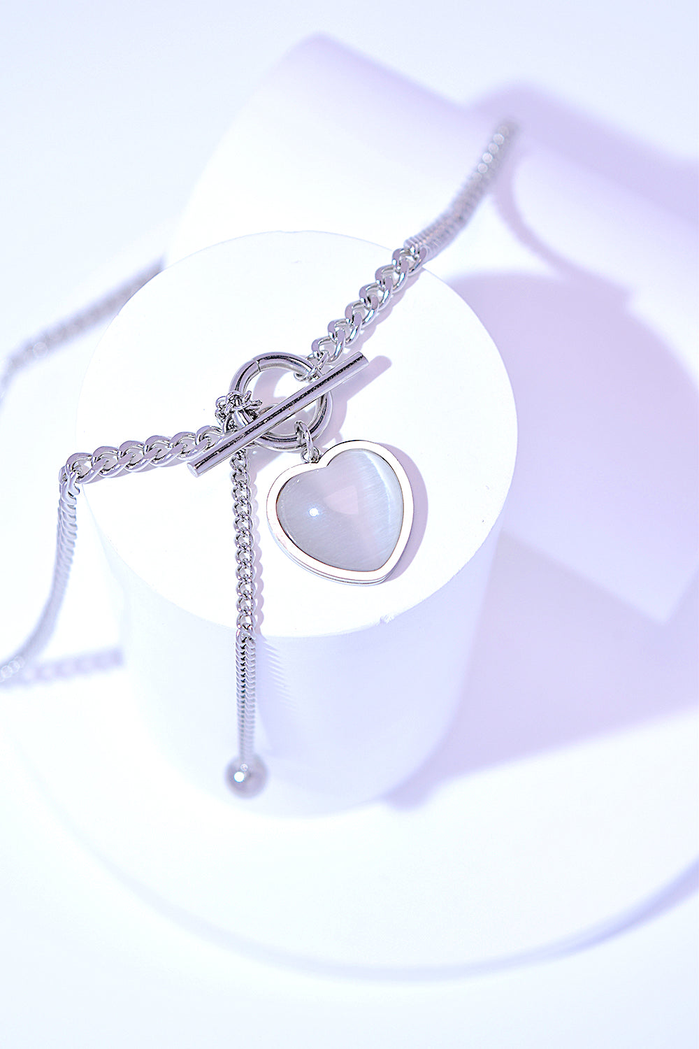 Titanium Steel Heart Necklace Jewelry Ship from USA TikTok USA Vvan Trendsi https://www.cyberehub.com
