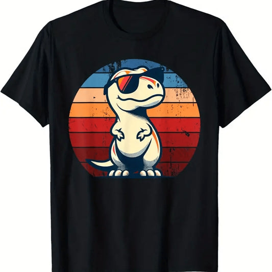 Men's Creative Tops, Casual Short Sleeved Round Neck T-shirts, Summer Outdoor Men's Clothing Apparel/Shirt/Graphic Shirt SNULLO https://www.cyberehub.com
