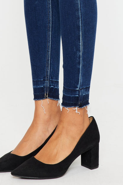Kancan Full Size High Rise Ankle Skinny Jeans Bottoms Bottoms Clothing Kancan Ship from USA Women Trendsi https://www.cyberehub.com