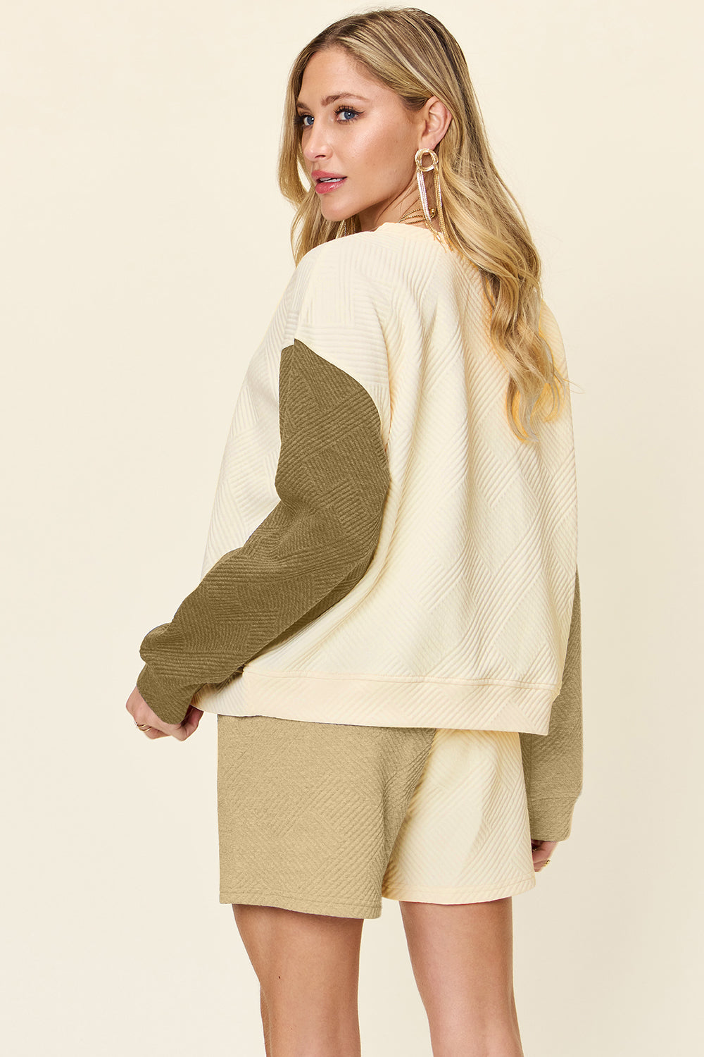 Double Take Full Size Contrast Drop Shoulder Top and Shorts Set Apparel/Tops Double Take Ship from USA TikTok Tops Trendsi USPS Walmart Walmart Apparel Trendsi https://www.cyberehub.com