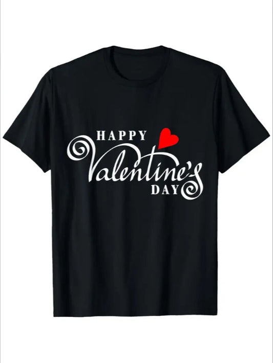Love Valentine'S Day T-Shirt, Couple T-Shirt, Couple Christmas, Fashion Casual T-Shirt, Short-Sleeved T-Shirt Apparel/Shirt/Graphic Shirt SNULLO https://www.cyberehub.com