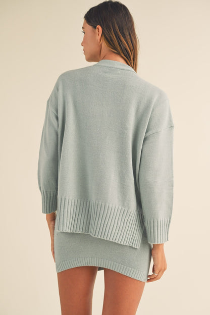 MABLE 3 Pieces Sweater Set with Crop Cami, Mini Skirt, Cardigan Shirt Apparel Clothing Tops MABLE Ship from USA Shirts USA Women Trendsi https://www.cyberehub.com