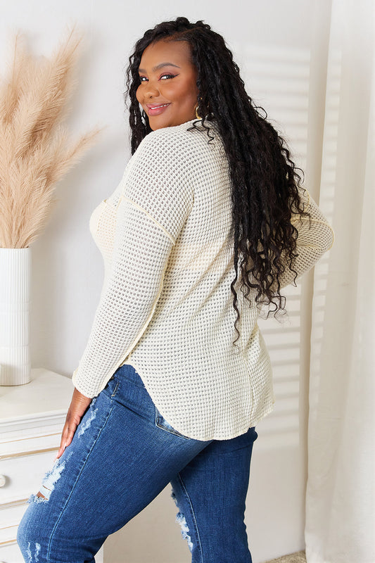 Culture Code Full Size Scoop Neck Patch Pocket Top Apparel/Tops Culture Code Ship from USA TikTok Tops Trendsi USPS Walmart Walmart Apparel Trendsi https://www.cyberehub.com