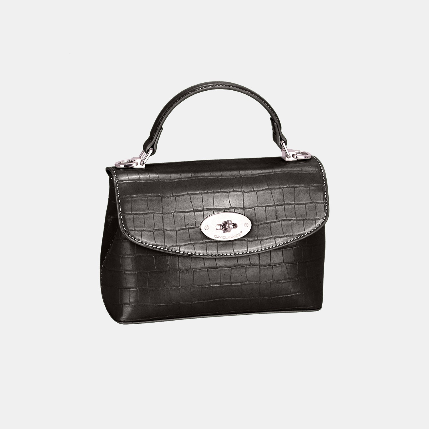 David Jones Texture PU Leather Handbag Black One Size David Jones Ship from USA TikTok USA Trendsi https://www.cyberehub.com