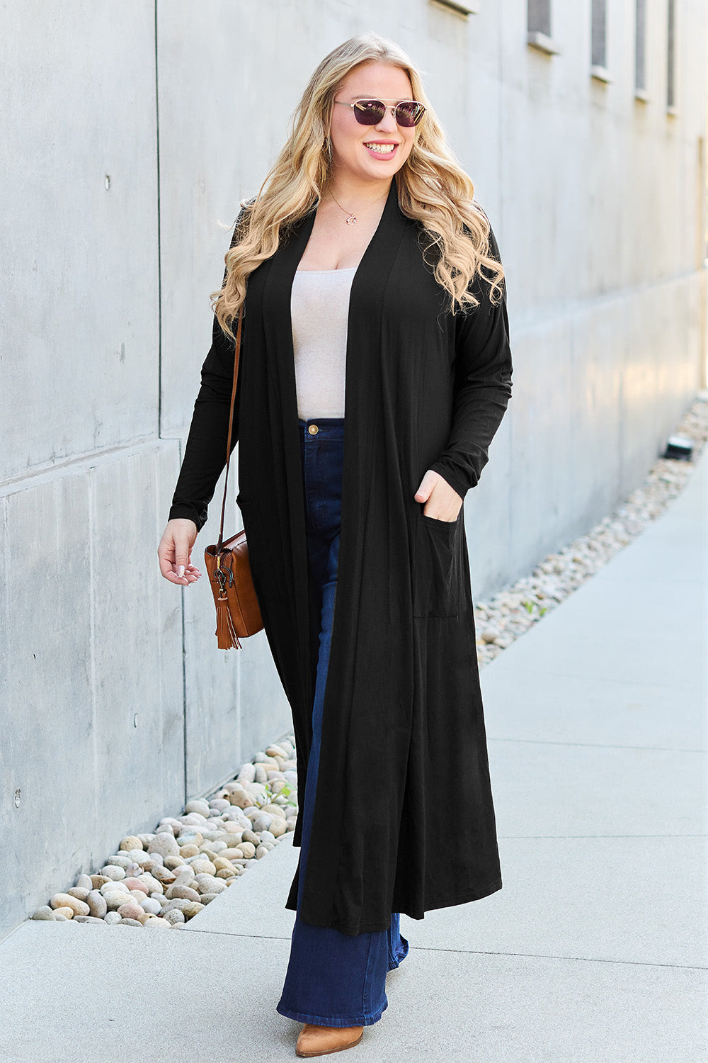 Basic Bae Full Size Open Front Long Sleeve Cover Up Apparel/Tops Basic Bae Memorial Day Sale Ship from USA TikTok Tops Trendsi USPS Walmart Walmart Apparel Trendsi https://www.cyberehub.com
