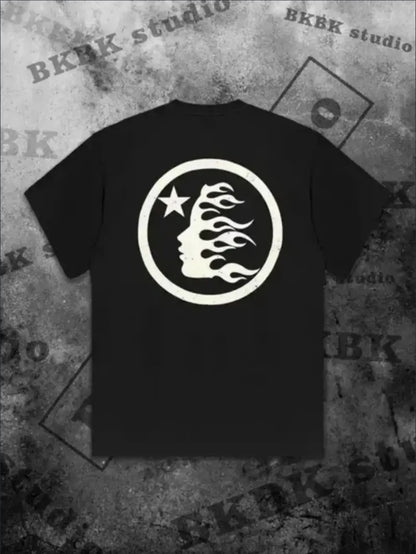 Men's Festive Christmas T-Shirt , Holiday Graphic Tee With Santa Print, Perfect For Family Gatherings & Casual Wear Black Apparel/Shirt/Graphic Shirt SNULLO https://www.cyberehub.com