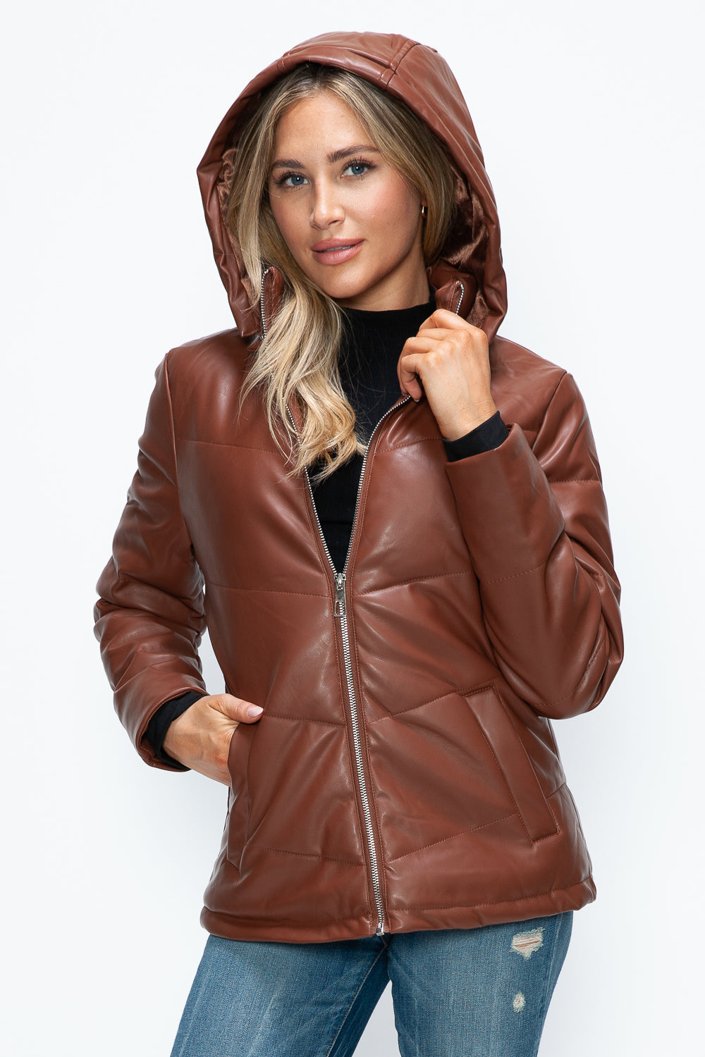 How Dare U Pocketed Zip Up Puffer Jacket with Removable Hood Tops/Jackets/Sweaters Clothing Tops How Dare U Ship from USA TikTok Trendsi USPS Walmart Trendsi https://www.cyberehub.com