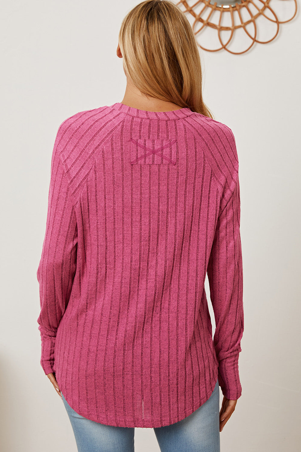 Basic Bae Full Size Ribbed Thumbhole Sleeve T-Shirt Apparel/Tops Basic Bae Ship from USA TikTok Tops Trendsi USPS Walmart Walmart Apparel Trendsi https://www.cyberehub.com