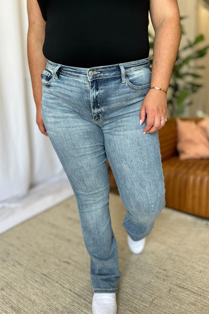 Judy Blue Full Size Medium Rise Bootcut Jeans Bottoms Bottoms Clothing Judy Blue Ship from USA Women Trendsi https://www.cyberehub.com