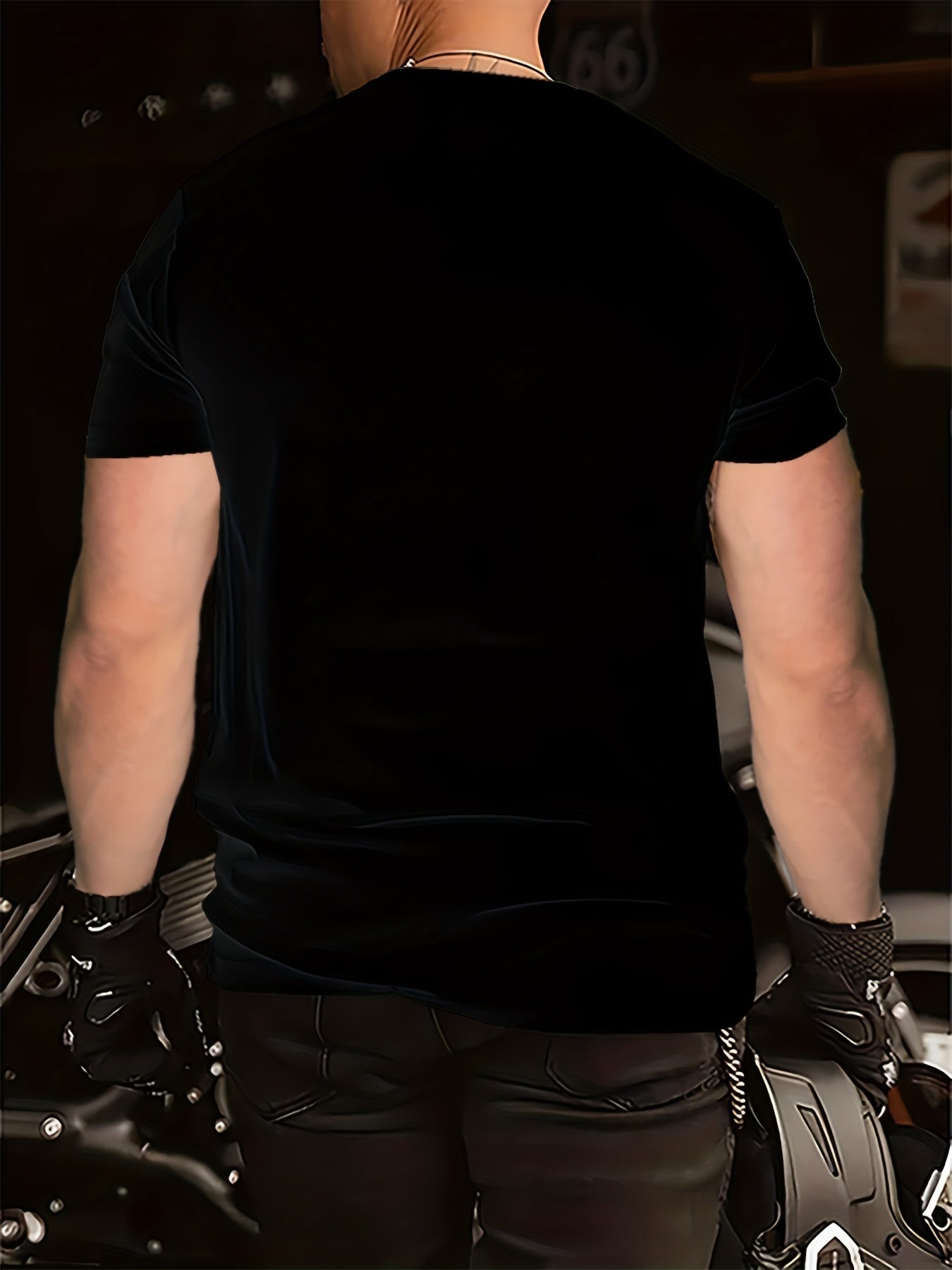 Men's Novelty Digital Printed T-shirt - Casual Round Neck, Polyester Blended, Machine Washable Apparel/Shirt/Graphic Shirt SNULLO https://www.cyberehub.com