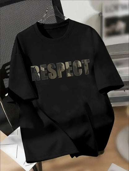 KUQIQIBOY Boys' Casual T-Shirt With Geometric Print - Machine Washable, Round Neck - Perfect For Spring Summer Black Apparel/Shirt/Graphic Shirt SNULLO https://www.cyberehub.com