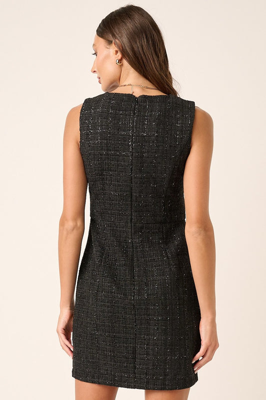 Mittoshop Tweed Sleeveless Mini Dress Apparel/Dress Dress Mittoshop Ship from USA TikTok Trendsi USPS Walmart Walmart Apparel Trendsi https://www.cyberehub.com