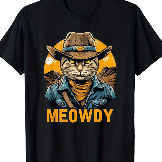 Meow Meow Cat People Funny Cat Meow T-shirt Apparel/Shirt/Graphic Shirt SNULLO https://www.cyberehub.com