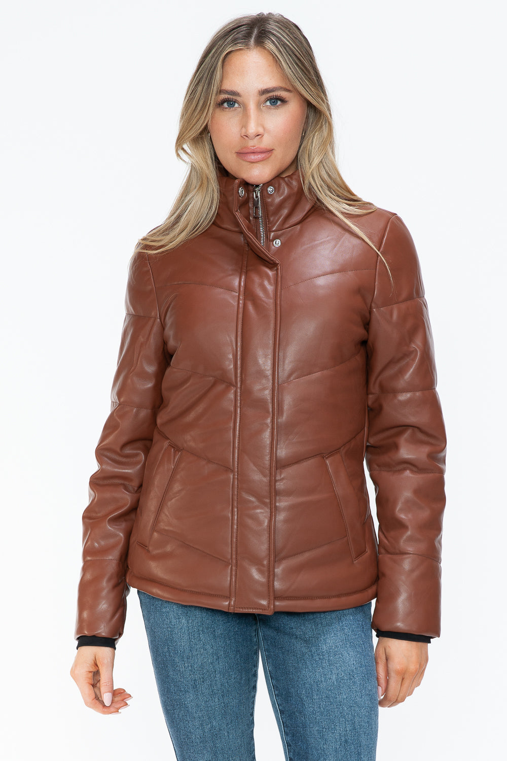 Snobbish Pocketed Zip Up Turtleneck Puffer Jacket Tops/Jackets/Sweaters Clothing Tops Ship from USA Snobbish TikTok Trendsi USPS Walmart Trendsi https://www.cyberehub.com