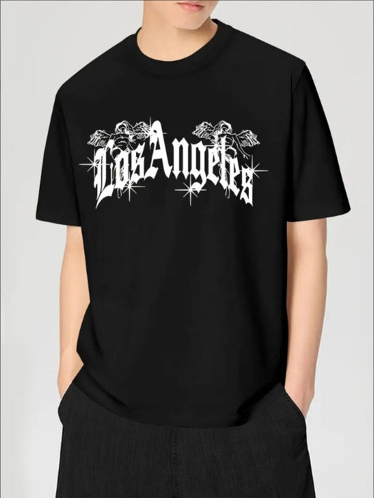 Men's Short Sleeve T-shirt Apparel/Shirt/Graphic Shirt SNULLO https://www.cyberehub.com