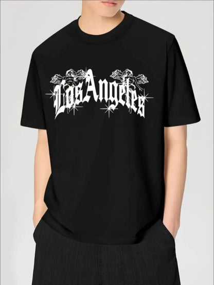 Men's Short Sleeve T-shirt Black Apparel/Shirt/Graphic Shirt SNULLO https://www.cyberehub.com