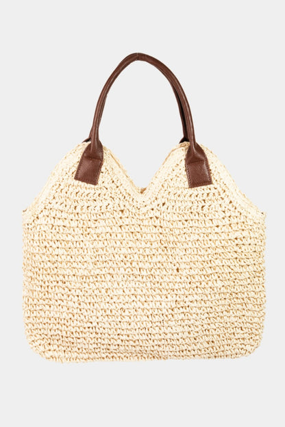 Fame Straw Braided Faux Leather Strap Shoulder Bag Fame Accessories Ship from USA TikTok USA Trendsi https://www.cyberehub.com