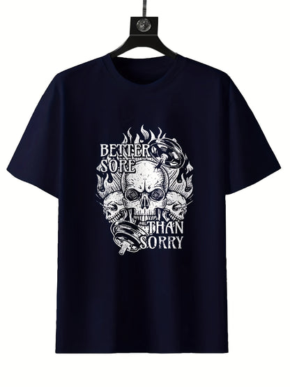 Round Neck Printed T-shirt Casual Short Sleeved Top For Spring And Summer, Personalized And Comfortable For Both Men And Women Nvry blue Apparel/Shirt/Graphic Shirt SNULLO https://www.cyberehub.com