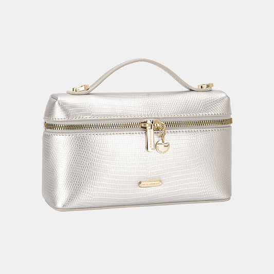 David Jones Texture PU Leather Handbag Silver One Size David Jones Ship from USA TikTok USA Trendsi https://www.cyberehub.com