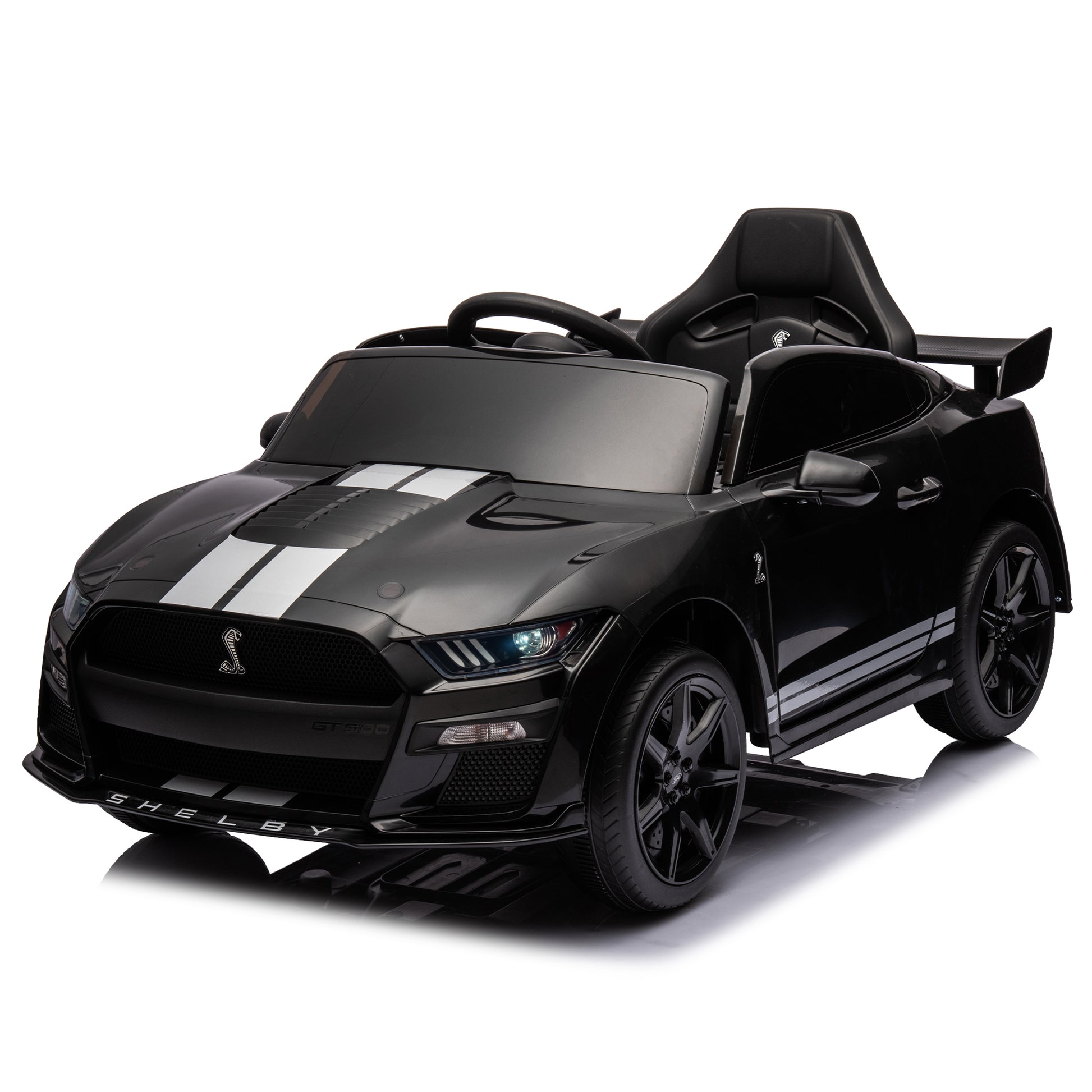 12V Ford Mustang Shelby GT500 ride on car with Remote Control 3 Speeds, Electric Vehicle Toy for Kid Toy Giga GNJ Kids Toys Walmart Giga https://www.cyberehub.com