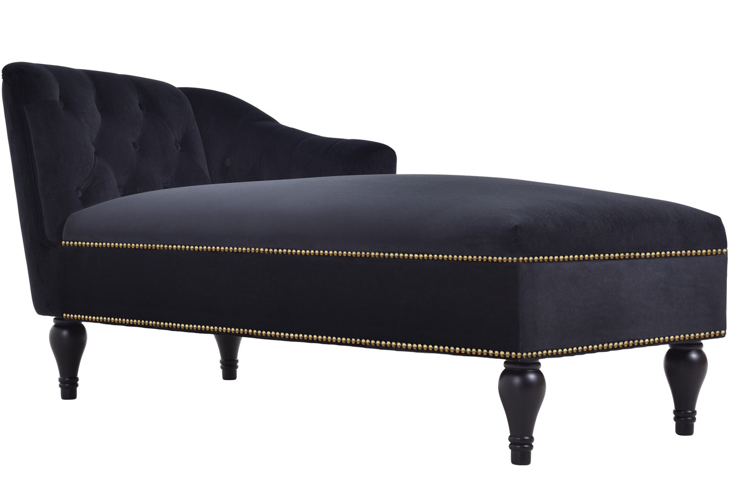 [New+Video] 58''Velvet Chaise Lounge,Button Tufted Right Arm Facing Lounge Chair with Nailhead Trim & Solid Wood Legs for Living Room or Office,Sleeper Lounge Sofa (New style of WF284880AAB) Giga GNJ Home Home & Garden Sofa Walmart Giga https://www.cyberehub.com