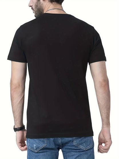 African Map Print, Men's Round Neck Short Sleeved Shirt, Minimalist Style T-shirt Fashion Regular Version, Spring And Summer Vacation Casual Vacation Men's Clothing Gift Apparel/Shirt/Graphic Shirt SNULLO https://www.cyberehub.com