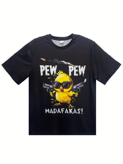 Men's Breathable Cool Girl Cartoon Printed Short Sleeved T-shirt, Casual Street Style Fashion, Round Neck, Men's Summer Casual Wear, Suitable For Running, Fitness, Daily Wear Apparel/Shirt/Graphic Shirt SNULLO https://www.cyberehub.com