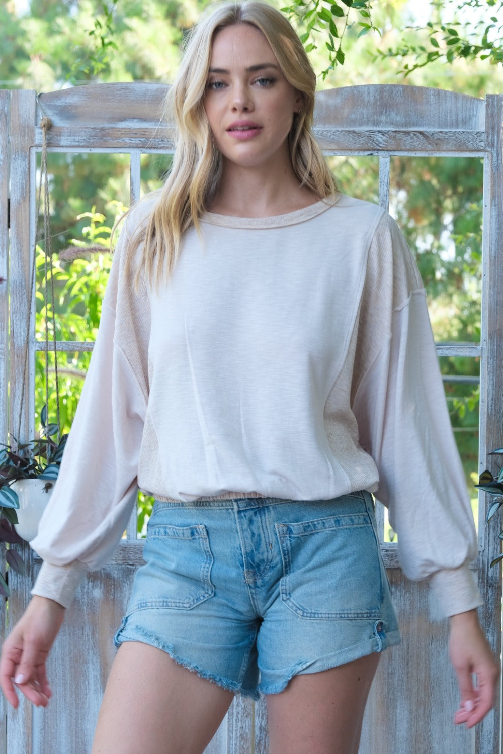Hailey & Co Rib and Two Tone Knit Mixed Top Tops/Jackets/Sweaters Clothing Tops Hailey & Co Ship from USA TikTok Trendsi USPS Walmart Trendsi https://www.cyberehub.com