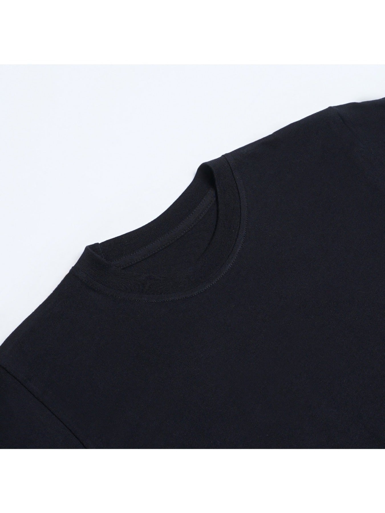 POETIC JUSTICE Letter Printed Round Neck Short Sleeved T-shirt For Men, Casual Summer T-shirt, Suitable For Daily Wear And Vacation Destinations Apparel/Shirt/Graphic Shirt SNULLO https://www.cyberehub.com