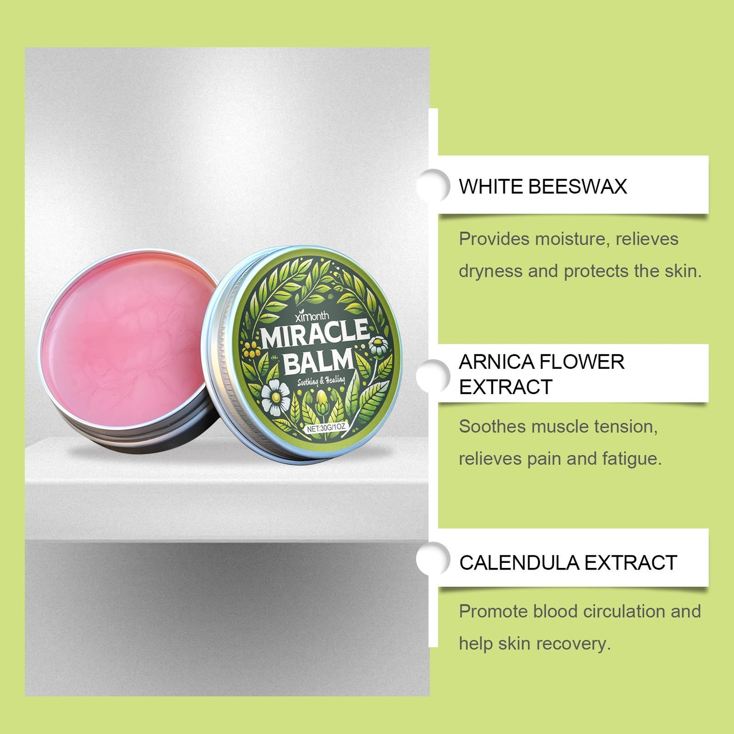 Ximonth Leg Balm Gentle Care, Relieves Leg Discomfort, Massages Daily Topical Balm Health & Beauty Health & Beauty Under 10 UniversalMaax https://www.cyberehub.com