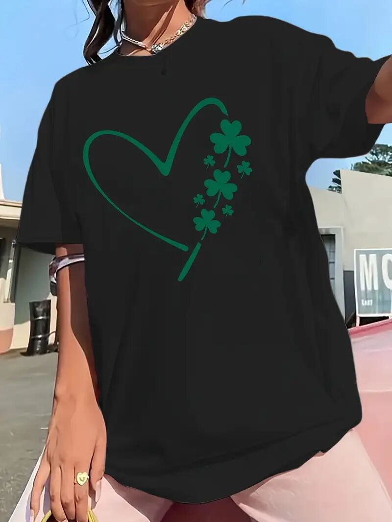 Women's Graphic T-Shirt - Stylish Black Printed Short Sleeved Top Apparel/Shirt/Graphic Cj Graphic Shirt SNULLO Yodel SNULLO https://www.cyberehub.com