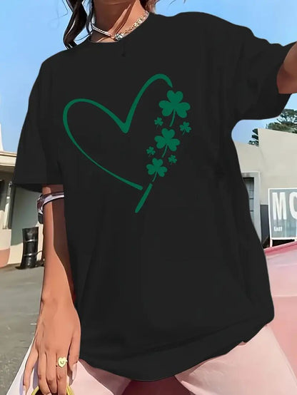 Women's Graphic T-Shirt - Stylish Black Printed Short Sleeved Top Black Apparel/Shirt/Graphic Cj Graphic Shirt SNULLO Yodel SNULLO https://www.cyberehub.com