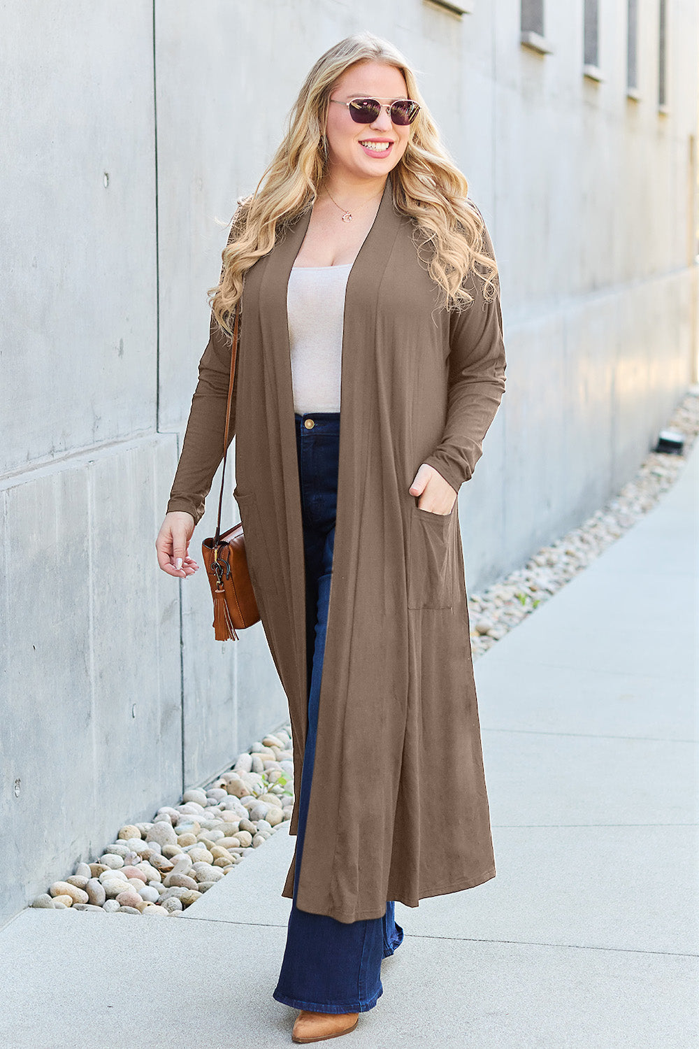 Basic Bae Full Size Open Front Long Sleeve Cover Up Apparel/Tops Basic Bae Memorial Day Sale Ship from USA TikTok Tops Trendsi USPS Walmart Walmart Apparel Trendsi https://www.cyberehub.com