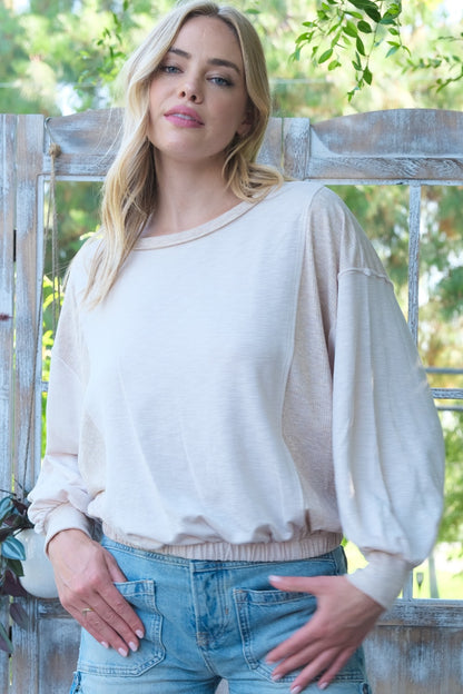 Hailey & Co Rib and Two Tone Knit Mixed Top Tops/Jackets/Sweaters Clothing Tops Hailey & Co Ship from USA TikTok Trendsi USPS Walmart Trendsi https://www.cyberehub.com