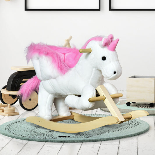Unicorn Baby Rocking Horse Toy for Kids with Lullaby Song, Plush Ride on Horse with Heavy-Duty Support System, Interactive Toy Pretend Play Toy for Toddlers Car Giga GNJ Toys Walmart Giga https://www.cyberehub.com