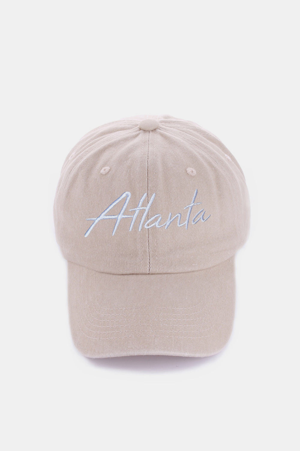 Zenana Washed ATLANTA Embroidered Baseball Cap Atlanta Ash Mocha One Size Ship from USA TikTok USA Zenana Trendsi https://www.cyberehub.com