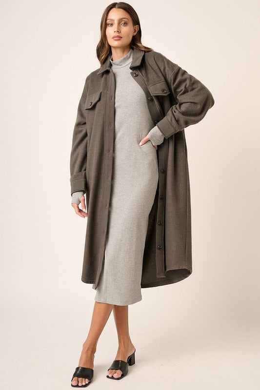 Mittoshop Button Up Drop Shoulder French Terry Longline Jacket Charcoal Apparel Apparel Mittoshop Ship from USA TikTok Trendsi Trendsi https://www.cyberehub.com