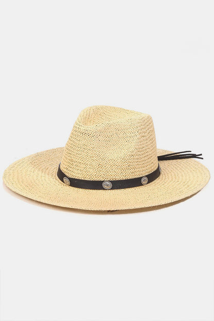 Fame Belt Strap Straw Hat IV One Size Fame Accessories Ship from USA TikTok USA Trendsi https://www.cyberehub.com