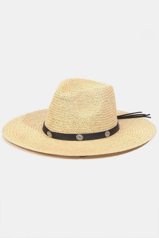 Fame Belt Strap Straw Hat IV One Size Fame Accessories Ship from USA TikTok USA Trendsi https://www.cyberehub.com