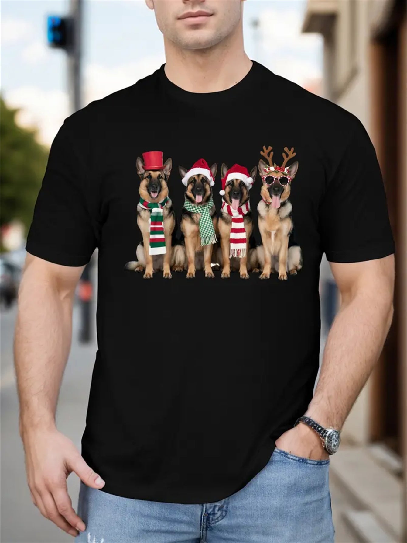 Men's Creative Tops, Casual Short Sleeved Round Neck T-shirts, Summer Outdoor Men's Clothing Apparel/Shirt/Graphic Shirt SNULLO https://www.cyberehub.com