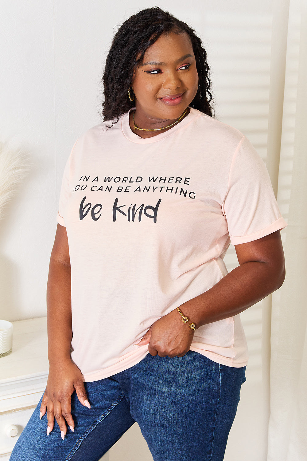Simply Love Slogan Graphic Cuffed T-Shirt Apparel/Tops Ship from USA Simply Love TikTok Tops Trendsi USPS Walmart Walmart Apparel Trendsi https://www.cyberehub.com