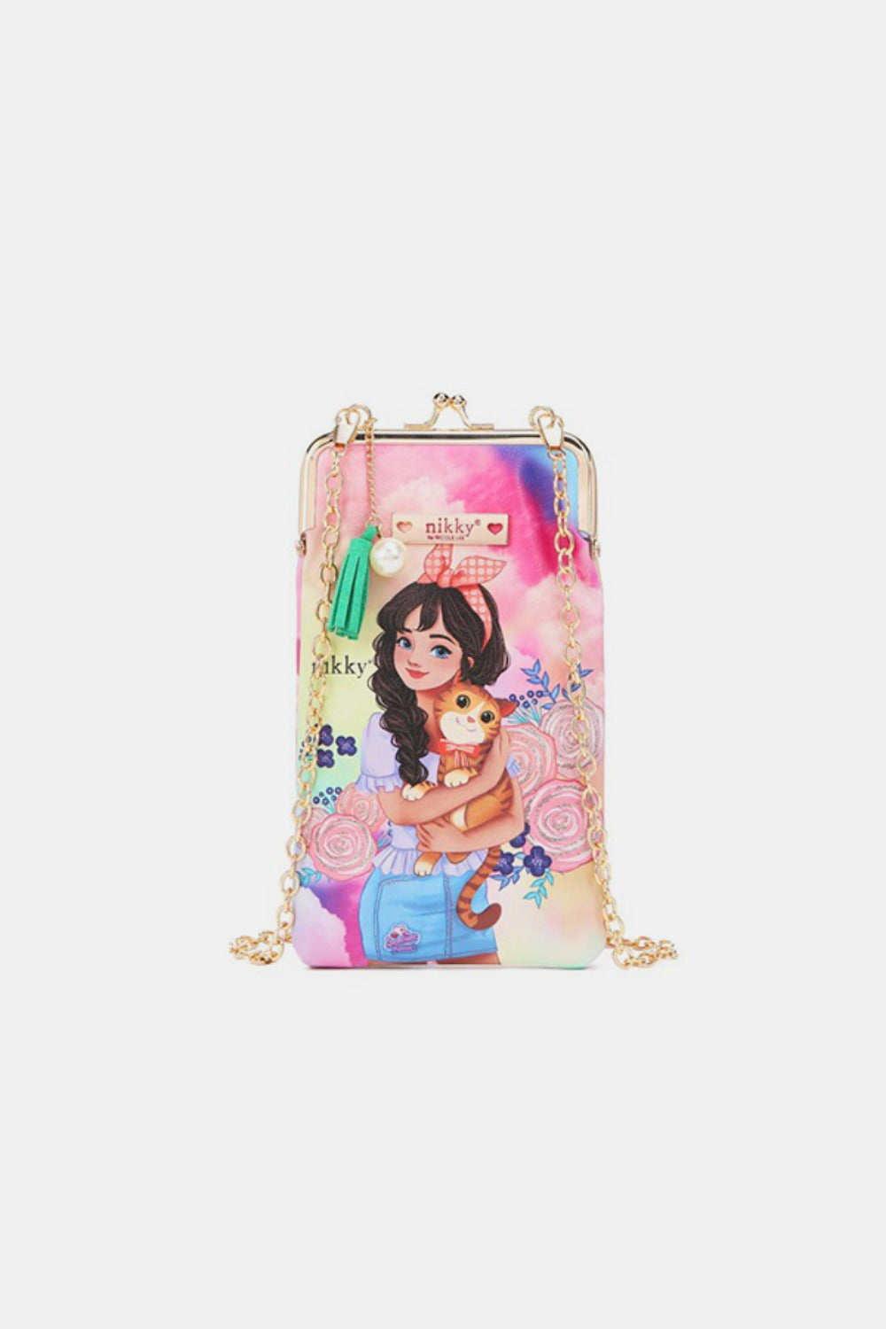 Nicole Lee USA Printed Kisslock Phone and Sunglass Purse Lovely Clara One Size Nicole Lee USA Ship from USA TikTok USA Trendsi https://www.cyberehub.com