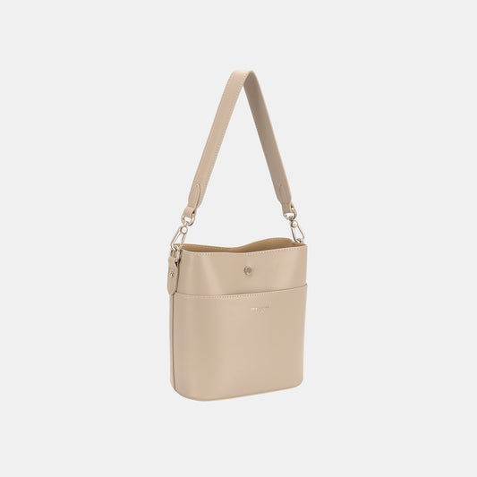 David Jones PU Leather Shoulder Bag Gravel One Size David Jones Ship from USA TikTok USA Trendsi https://www.cyberehub.com