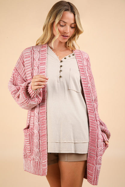 VERY J Cable Knit Open Front Cardigan Tops/Jackets/Sweaters Clothing Tops Ship from USA TikTok Trendsi USPS VERY J Walmart Trendsi https://www.cyberehub.com