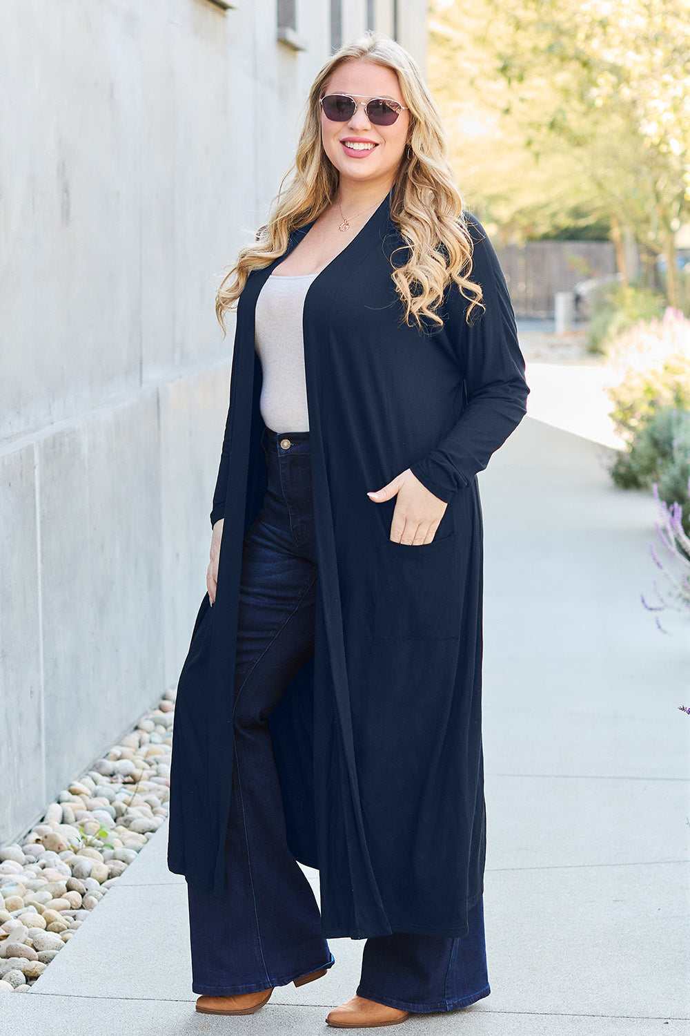 Basic Bae Full Size Open Front Long Sleeve Cover Up Apparel/Tops Basic Bae Memorial Day Sale Ship from USA TikTok Tops Trendsi USPS Walmart Walmart Apparel Trendsi https://www.cyberehub.com