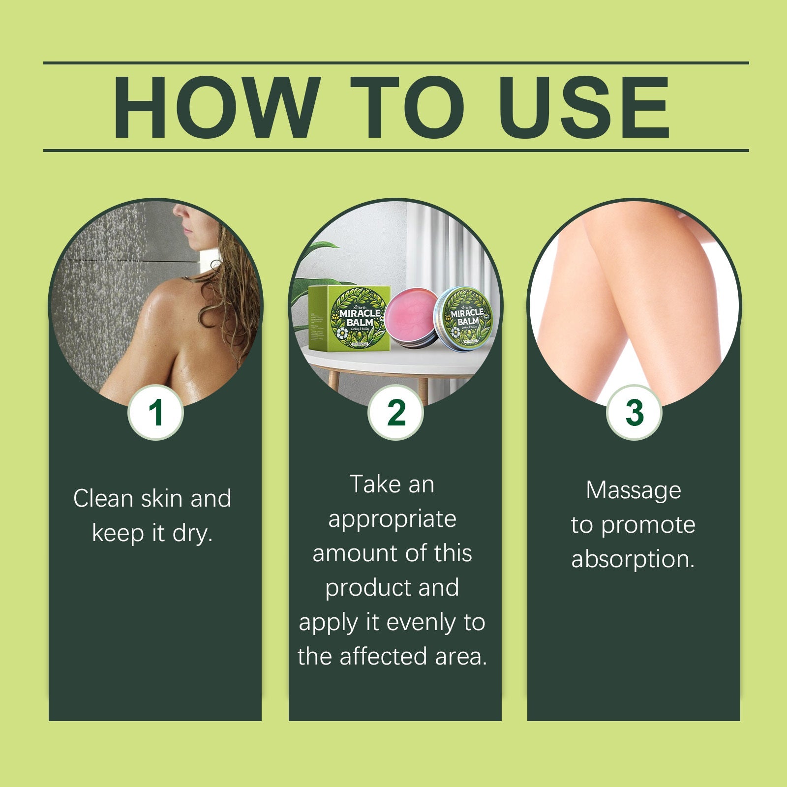 Ximonth Leg Balm Gentle Care, Relieves Leg Discomfort, Massages Daily Topical Balm Health & Beauty Health & Beauty Under 10 UniversalMaax https://www.cyberehub.com