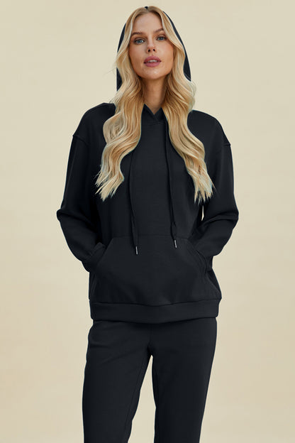 Basic Bae Full Size Air Scuba Drawstring Long Sleeve Hoodie with Kangaroo Pocket Black Tops/Jackets/Sweaters Basic Bae Clothing Tops Outlets 2.20-3.30 Ship from USA TikTok Trendsi USPS Walmart Trendsi https://www.cyberehub.com