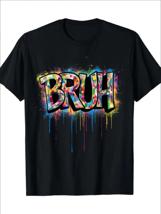 Boys Bruh Funny Saying Meme Graffiti Aesthetic Teens T-Shirt Apparel/Shirt/Graphic Shirt SNULLO https://www.cyberehub.com